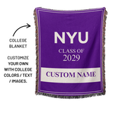 Custom College Blanket