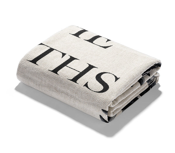 Personalized Throw
