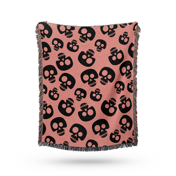 Pink Noir Skulls